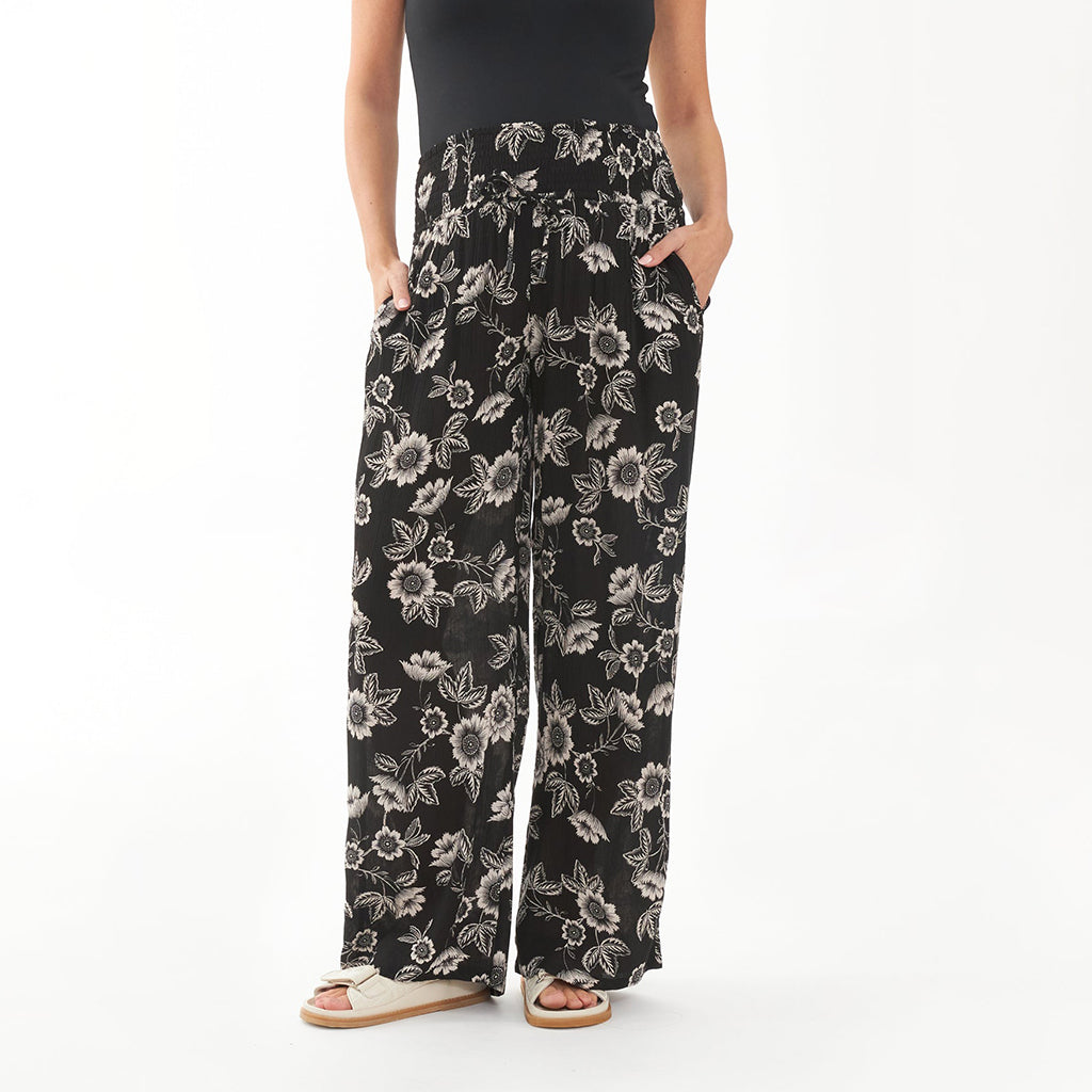 Postpartum Relaxed Pant - Black