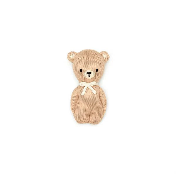 Soft Knit Bear Rattle