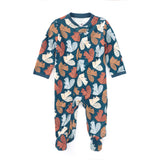 Bamboo Blend Zip Footie