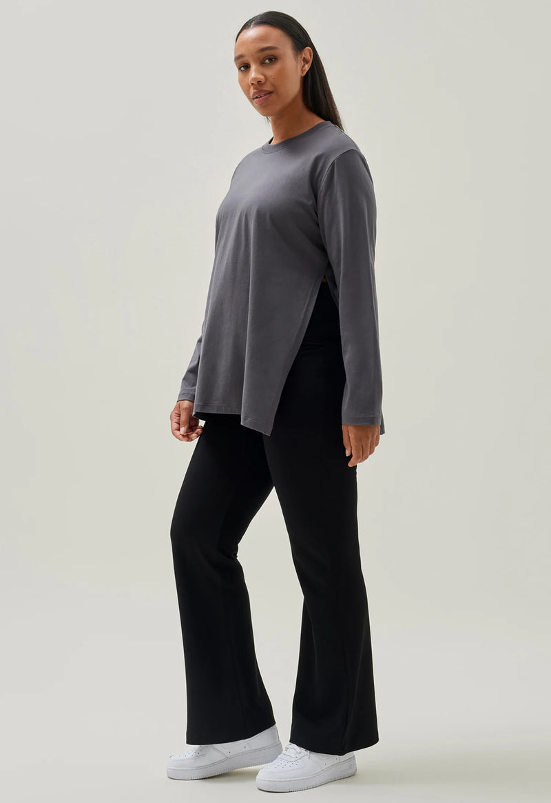 Long-Sleeved Maternity T-Shirt