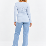 Liv Long Sleeve Crew Neck Tee