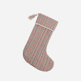 Christmas Stocking Holiday Gingham