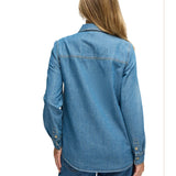 The Relaxed Denim Shirt