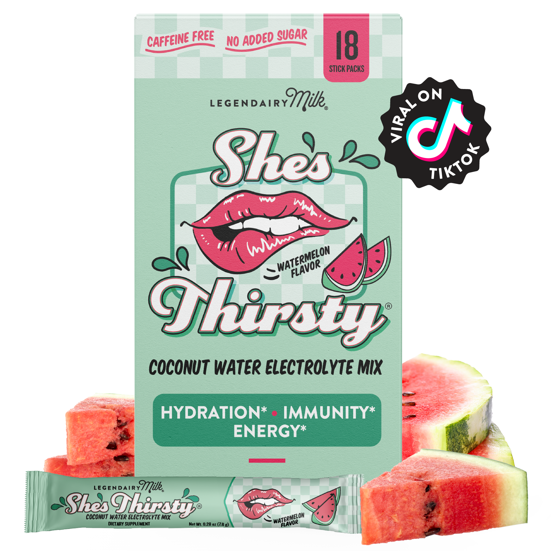 She’s Thirsty Coconut Water Electrolyte Mix