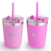 Pop Yum 2 x 9 oz Insulated Stainless Steel Cup