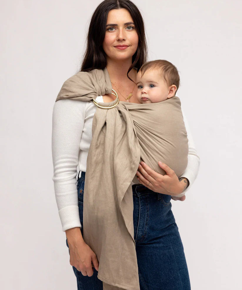Baby Linen Ring Slings