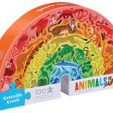 100 Piece Puzzles Rainbow Animals