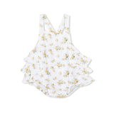 Sunshine Roses Ruffle Sunsuit