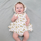 Sunshine Roses Ruffle Sunsuit