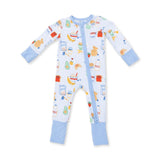 Breakfast Club Blue  Convertible Romper