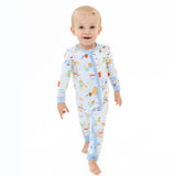 Breakfast Club Blue  Convertible Romper