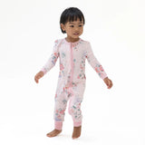 Painterly Rose Bouquets  Convertible Romper