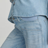 DL1961 Hepburn Wide Leg | Beachfront Aura