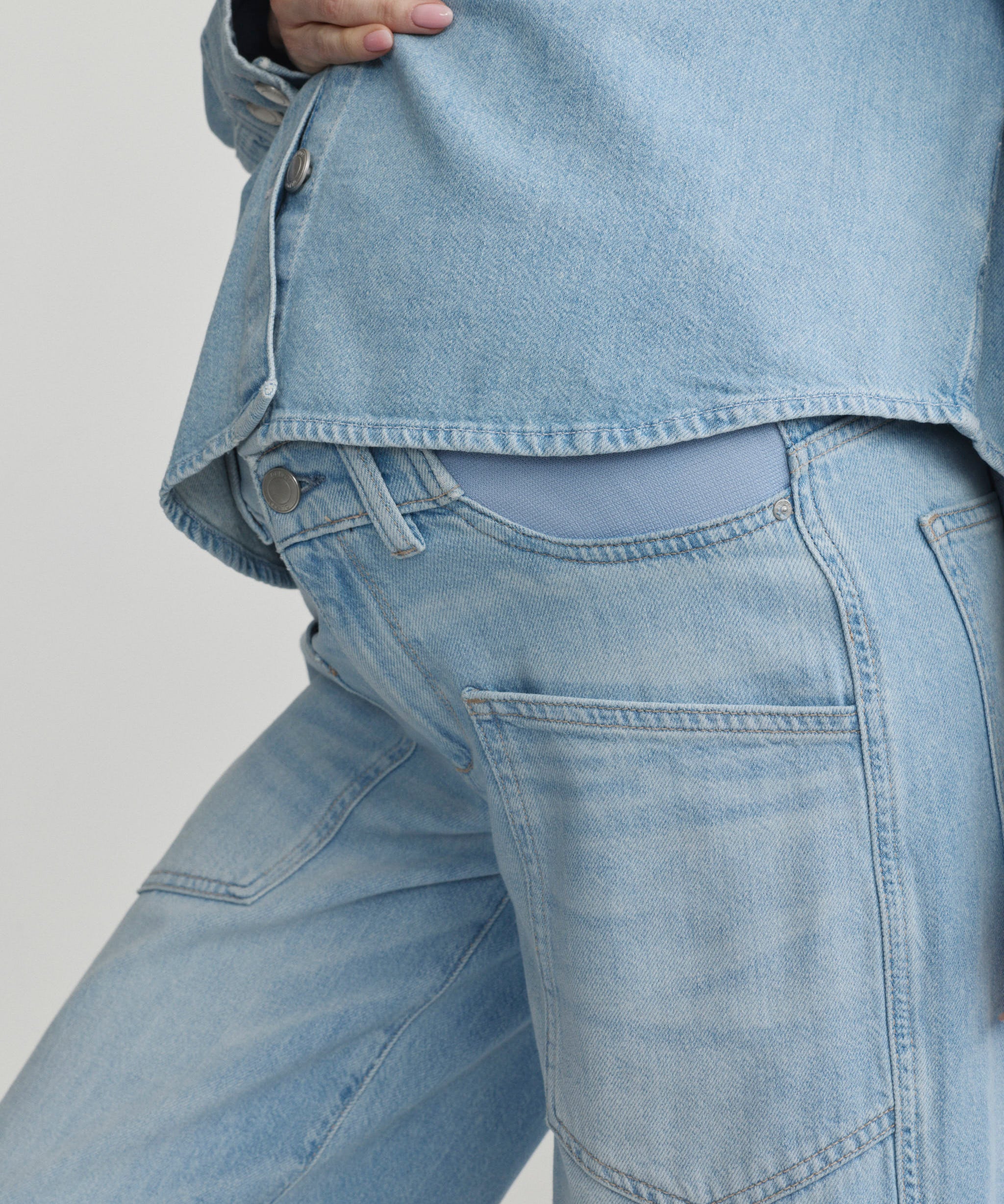 DL1961 Hepburn Wide Leg | Beachfront Aura