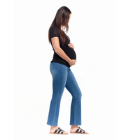 30" Maternity Slim Boot Jean with Bellyband - Tobias