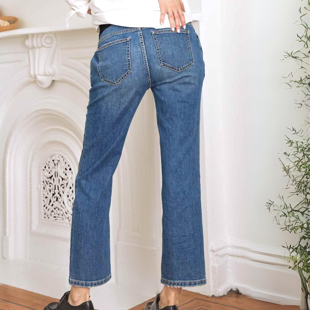 The Over The Bump Straight Maternity Jean