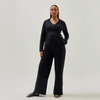 Maternity Jumpsuit with Collar