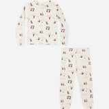 Organic Long Sleeve Pajama Set Gnome Village