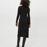 Tish Mock Neck Midi Dress