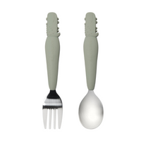 Kids Spoon and Fork Set - Born To Be Wild