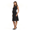 Grace Boat Neck Crepe Dress