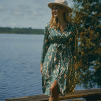 Rym Maternity + Nursing Shirt Dress