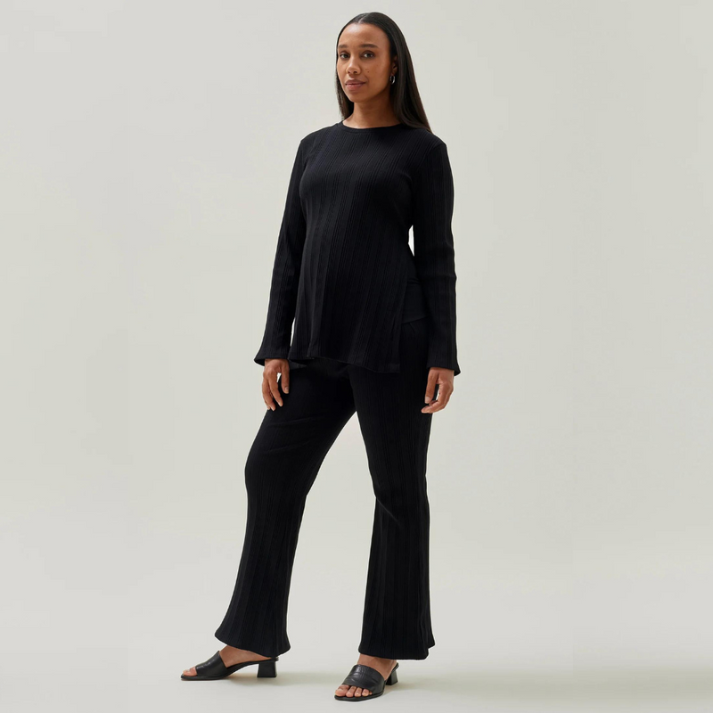 Ribbed Maternity Pants