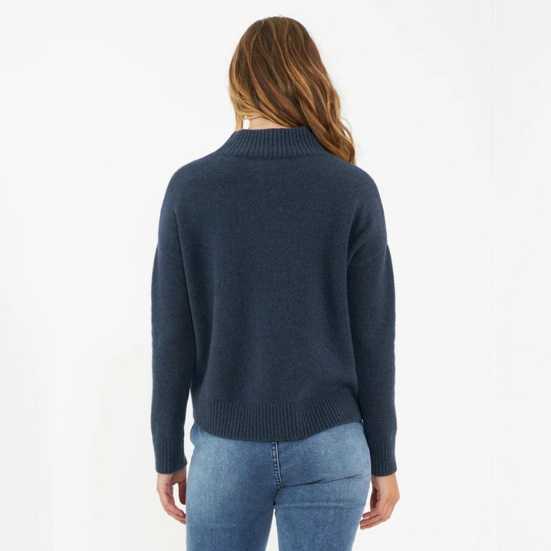 Jade Crop Nursing Sweater