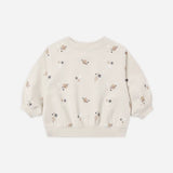 Oversized Crew Sweatshirt Space