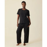Luxe Terry Maternity + Nursing Split Hem T-Shirt