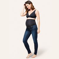 Soho Skinny Over the Belly Maternity Jean