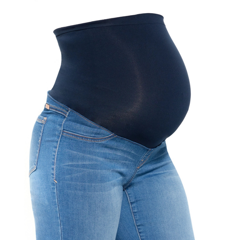 30" Maternity Slim Boot Jean with Bellyband - Tobias