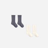 Socks Set Midnight, Ivory