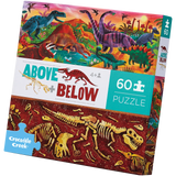 60 Piece Above + Below - Dinosaur World