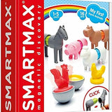 My First Farm Animals STEM Magnetic Discovery Building Set with Soft Animals