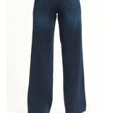 Maternity 32" Better Butter Wide Leg Jean in Yanique