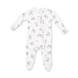 Explorer Puppy Blue  2 Way Zipper Footie