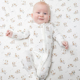 Explorer Puppy Blue  2 Way Zipper Footie