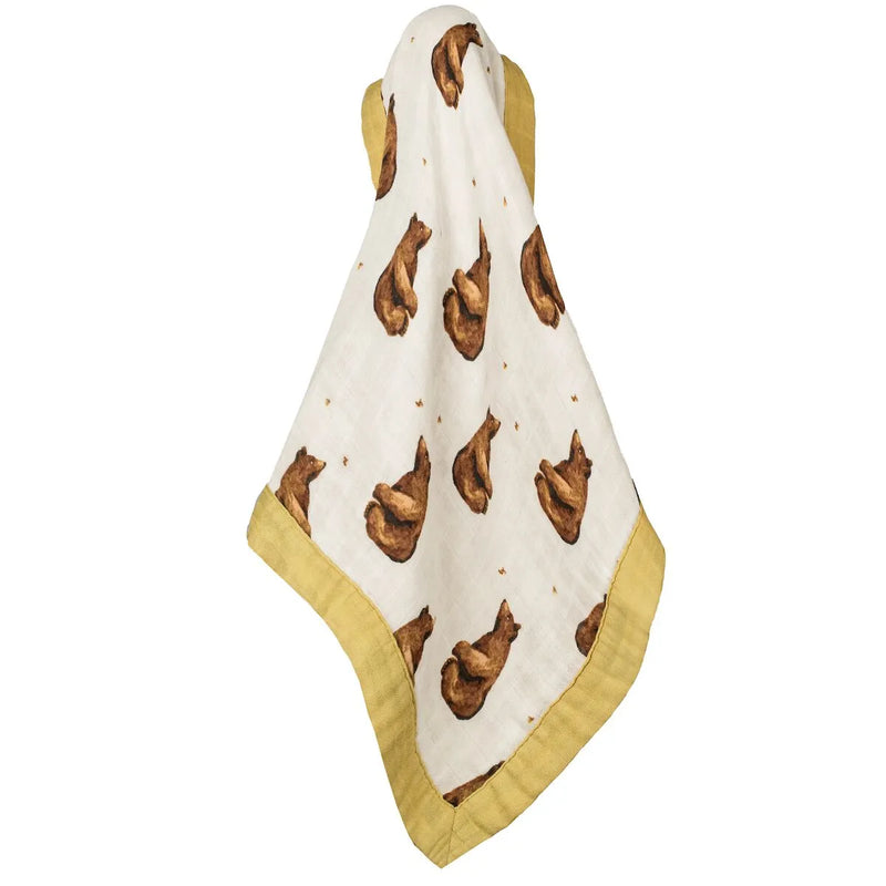 Mini Lovey Two-Layer Muslin Security Blanket