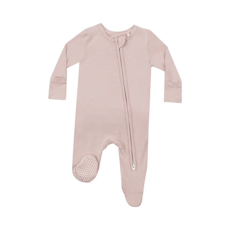 Sepia Rose Two Way Zipper Footie