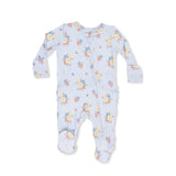 2 Way Ruffle Back Zipper Footie
