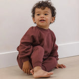 Pocket Sweatshirt Black Cherry