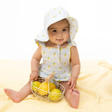 Lovely Lemons Ric Rac Ruffle Sunsuit