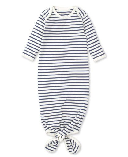 Navy Stripe Knotted Sack