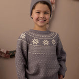 Fair Isle Sweater Slate