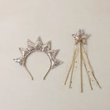 Sun Crown + Wand Gold