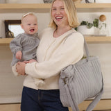 Diaper Bag + Changing Pad Set Midnight Gingham