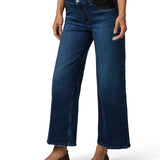 Paige Anessa High Rise Wide Leg Maternity Jeans