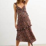 The Amelia Toile Bias Slip Dress