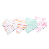Bandana Bib 4 Pack